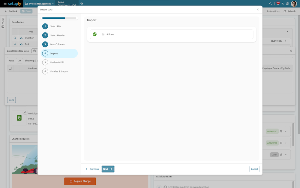 Data Staging Import #5